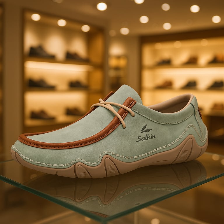 Malta Leather Loafers – Handmade Casual Slip-On Shoes for Men