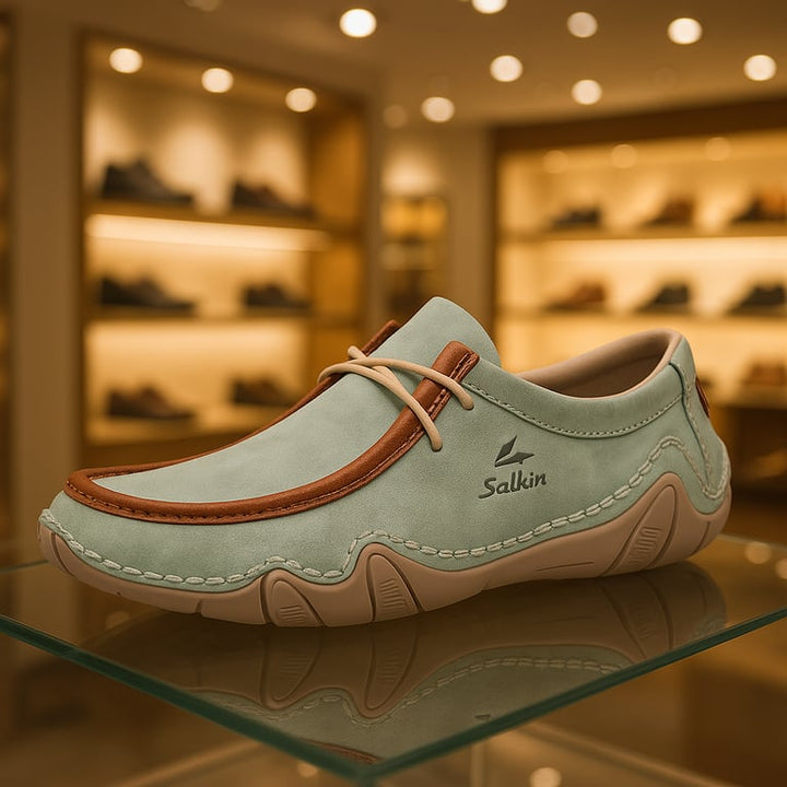 Malta Leather Loafers – Handmade Casual Slip-On Shoes for Men