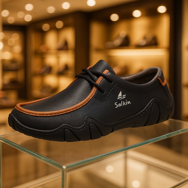 Malta Leather Loafers – Handmade Casual Slip-On Shoes for Men