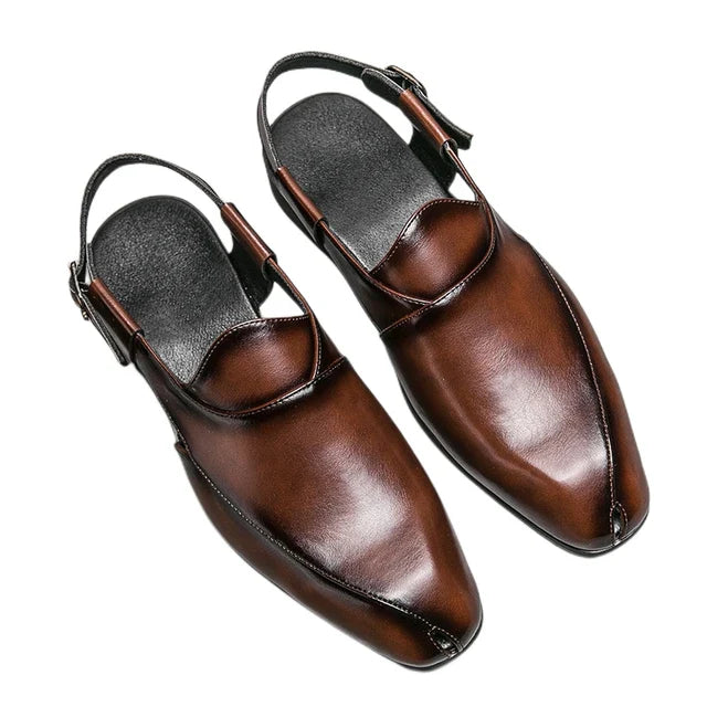 The Harrington Leather Monk Strap Shoe