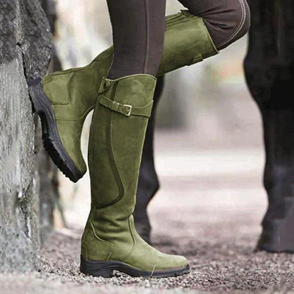 Raven Tall Riding Boots